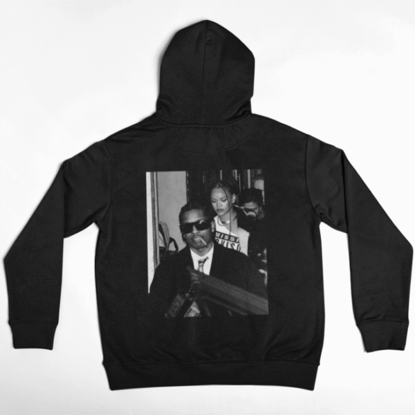 Sudadera Rihanna & Travis Scott (blanco y negro)